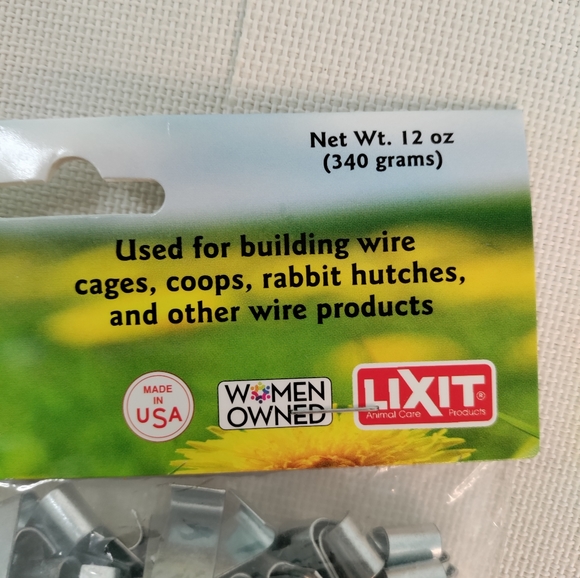 Cage wire clips for small animals - Picture 6 of 9